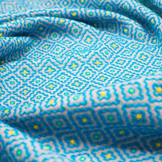 سجاده جانماز سه تکه فیروزه ای