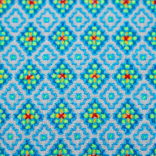 سجاده جانماز سه تکه فیروزه ای