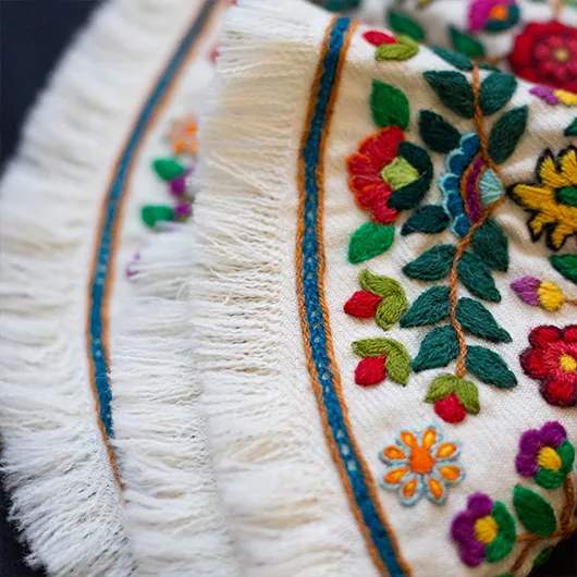 رومیزی پته