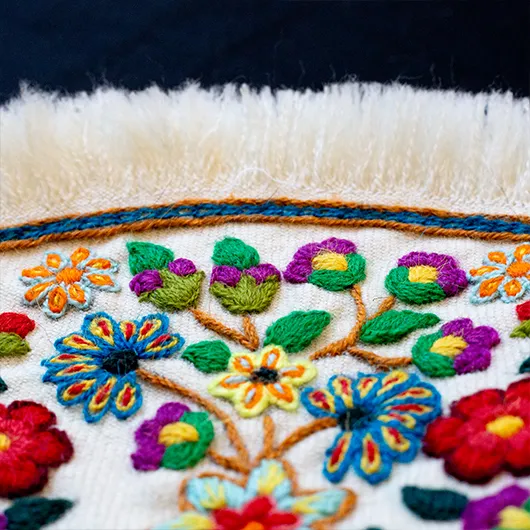 رومیزی پته