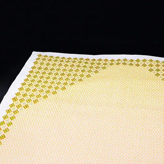 سجاده جانماز -سه تکه - زرد و کرم